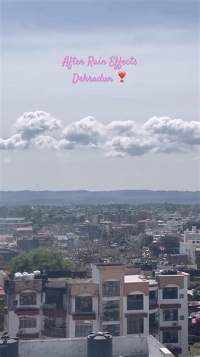 Clear Sky after Rain ⛅️ #trending #shortsfeed #shorts #nature #clouds #uttarakhand #happiness #life