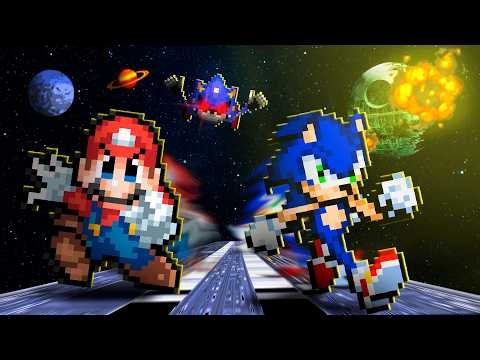 Mario VS Sonic: Space Race!