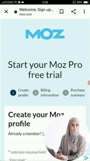 Moz Pro Free Trial