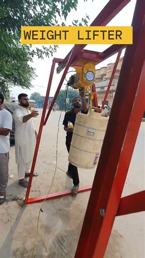 Heavy Duty Weight Lifter Machine | Powerful Load Lifting Tool #sialkotmachinerystore