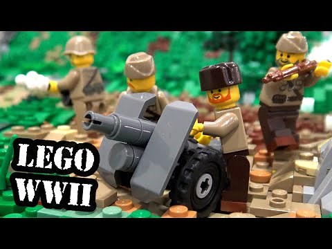 LEGO WWII Battle of the Caucasus | Soviet Union vs Germany 1942
