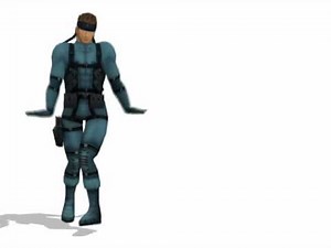 【MikuMikuDance】ソリッド・スネーク作ってみた