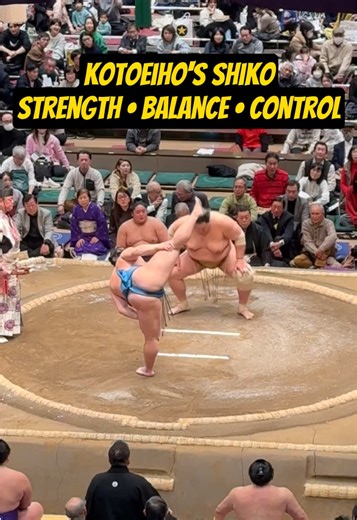 Kotoeiho’s Shiko: Mastering Strength and Balance in Sumo