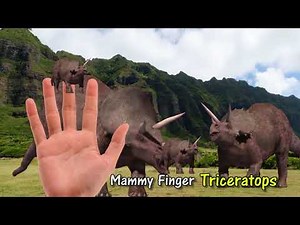 Finger Family Dinosaur 3d Family Nursery Rhyme | Funny Finger Family Songs For Children In