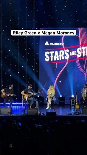 Riley Green and Megan Moroney singing “Don’t Mind If I Do.” #rileygreen #meganmoroney #country