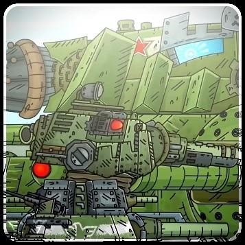 DON’T HURT VOSTOK'S KV 44!! -AN ACTUAL EDIT#gerand #skulledit #cartoons_about_tanks #kv44 #shorts