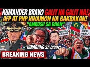 GULO NA! MILF HINARANG! NAGKAPALAGAN! KUMANDER BRAVO! GENERAL BRAWNER PNP NAGSALITA NA!