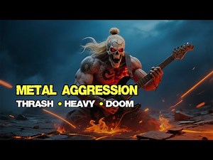 Ruthless Metal Aggression – Blast Beats Assault & Syncopated Rhythms | Thrash Metal ⚡ Heavy 💀 Doom