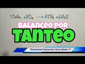 Balanceo por TANTEO (bien fácil y paso a paso)