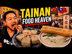 24 Hours Eating in Tainan, Taiwan