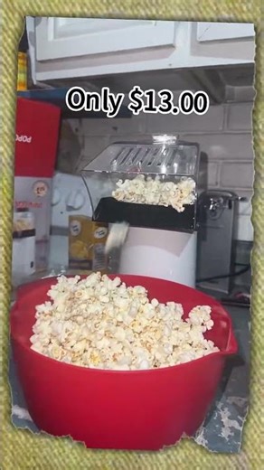 Mini Popcorn Machine Popper #SmallKitchen