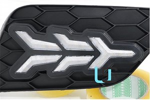 [Hot Item] for Nissan Sylphy 16 -17-18-19 DRL Front Bumper Headlight Brake Reverse Turn Signal Auto Daytime Running Lights LED Fog Lamp