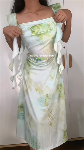Stylish Green Floral Dress Ideas for Women
