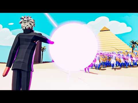 Can GOJO SATORU Solo ALL of EGYPT!?