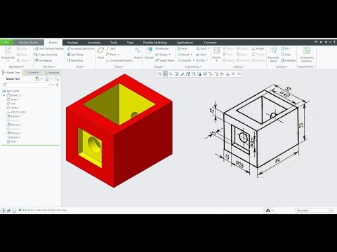 Creo Part modeling-93#creo #creo #CAD #3dmodeling #Partmodeling
