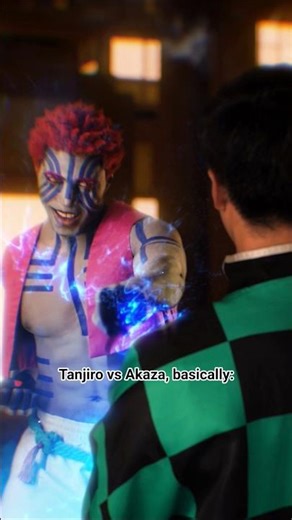 Tanjiro vs Akaza, Basically. ft. ‪@matthewimagin‬ #demonslayer