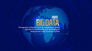 Pixel composition digital luminescent world map, globalization,...