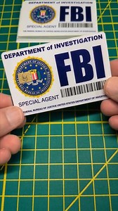 🚨 FBI CIA ICE Special Agent ID Card Stickers – Make your credit/debit passes look like top-secret credentials,experience the feeling of justice😎 | Blowknock