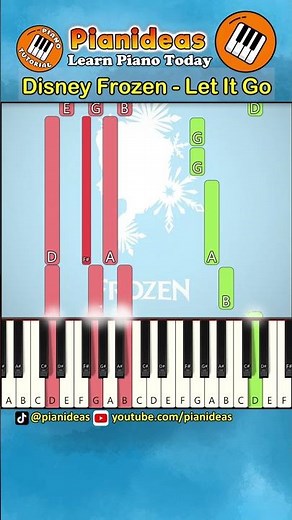Disney Frozen - Let it Go » Piano Tutorial and Cover