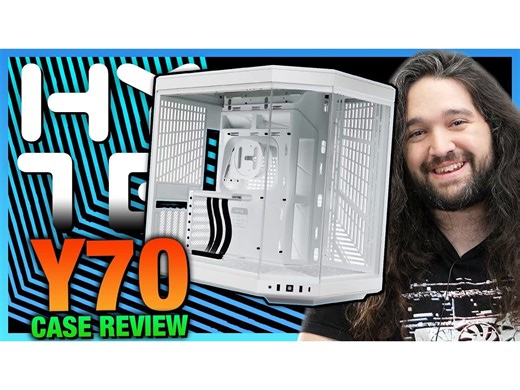 Hyte Y70机箱评测: 散热能力, 理线功能, 做工质量【Gamers Nexus】
