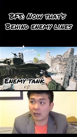 BF5 stealth run goes perfect until the tank says “nope”