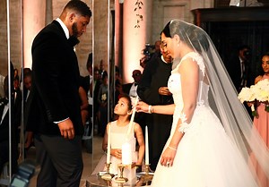 Texans' Devon Still gets married with daughter Leah as flower girl