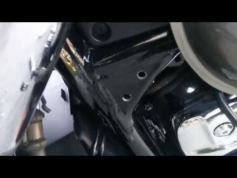 Cobra crashbars on a 2006 Honda Shadow Sabre part 1