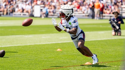 DeMario “Pop” Douglas calls Patriots wide receiver room PACKED