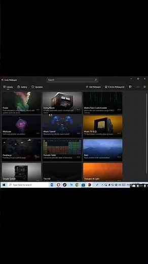 Lively Wallpaper in PC 🤯 Lively Wallpaper Setup in WNDOWS 10💻#Shot