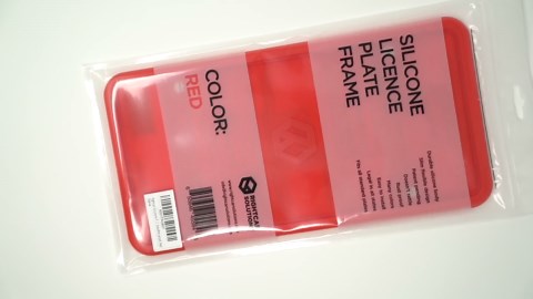 RightCar Silicone License Plate Frames | The Original Premium Grade Silicone Car Plate Frame | Rust Proof, Rattle Proof, Weather Proof | Black license plate frame | License Plate Holder