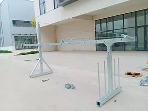 [Hot Item] Zlp630 Roof Structure Painting Parapet Clamp Suspension Mechanism Suspended Platform Cradle Gondola