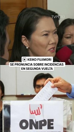 Keiko Fujimori speaks out on 2026 Election incidents | Correo