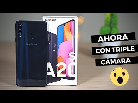 SAMSUNG GALAXY A20s│UNBOXING en ESPAÑOL