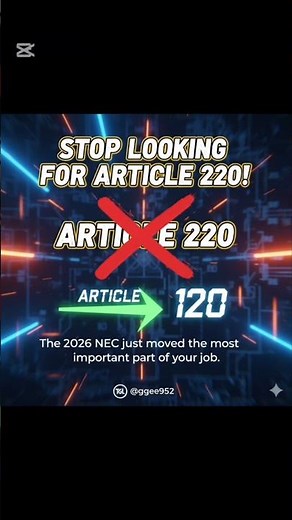 The 2026 NEC Reorganization electrical code