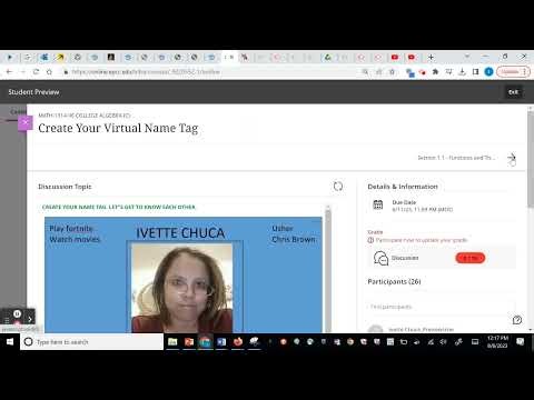Creating Folders or Modules in Blackboard