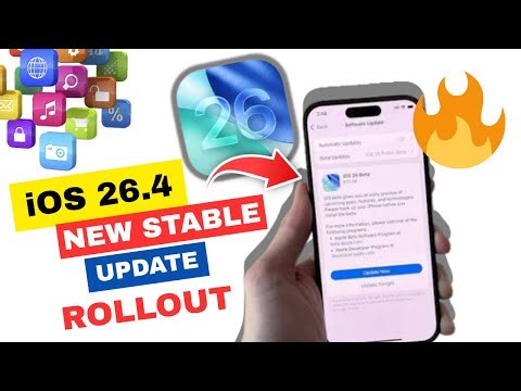 iPhone iOS 26.4 March 2025 New Stable Update | iOS 26.4 New Update Features