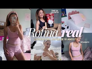 REAL ROUTINE AT 18 YEARS OLD: work, deliveries, chatting about moving 💭🛍️🌟