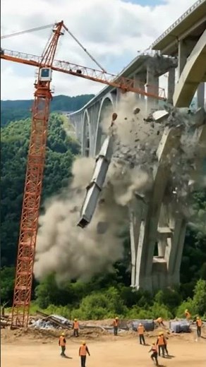 Bridge Collapses During Construction 😱 | Engineering Disaster Caught on Camera