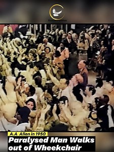 Paralyzed Man Walks out of Wheelchair || A.A Allen In 1950 | Encounter Yeshua