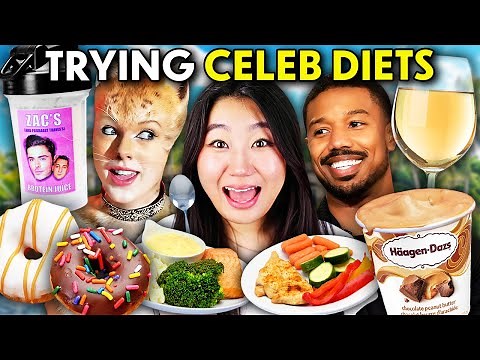 Trying The Craziest Celebrity Diets Of All Time!