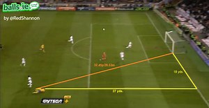 How far out was Zlatan Ibrahimovic's bicycle kick against England? | Balls.ie