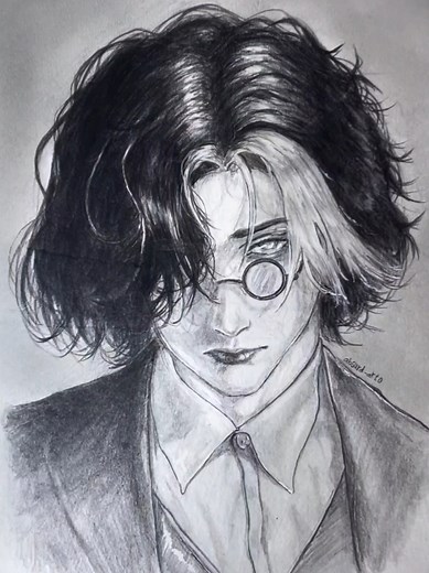 Drawing Steps of Simon Petrikov | Art Sketchbook