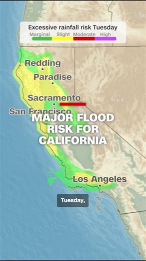 The National Weather Service in Los Angeles warned of significant issues from the upcoming storms, including "widespread urban flooding, mud and debris flows and very hazardous driving conditions." https://cnn.it/3Yc7hjQ | CNN