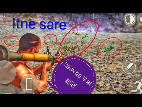 👽 Indian Bike 3D | Alien Mode Gameplay | Full Fun & Action