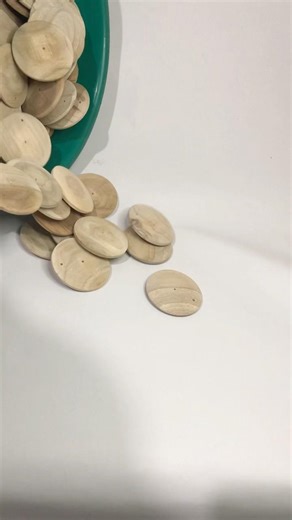 wood circles for dot painting #art #woodworking #circle #ornaments