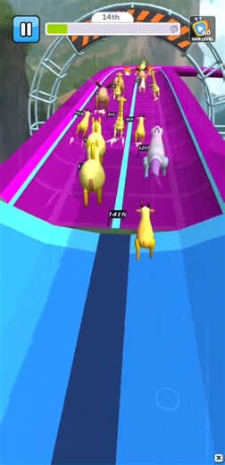 Animal Race Part 33 – Funny Cartoon Animal Running Challenge