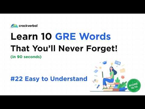 GRE Vocabulary: 8 Words for Clarity (and Why They're Not Interchangeable)