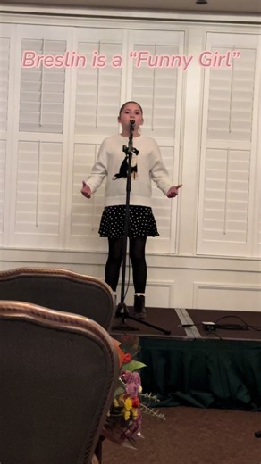 Breslin singing Don’t Rain on My Parade from Funny Girl. @amy adams coaching #broadwaykids #theaterkid #youngsinger #theatertiktok #funnygirl