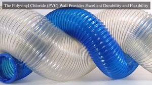 XPV 708 - PV Flexible Duct - Blue - 7"ID x 10FT