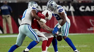 Keanu Neal rips ball from Maxx Williams for Cowboys takeaway